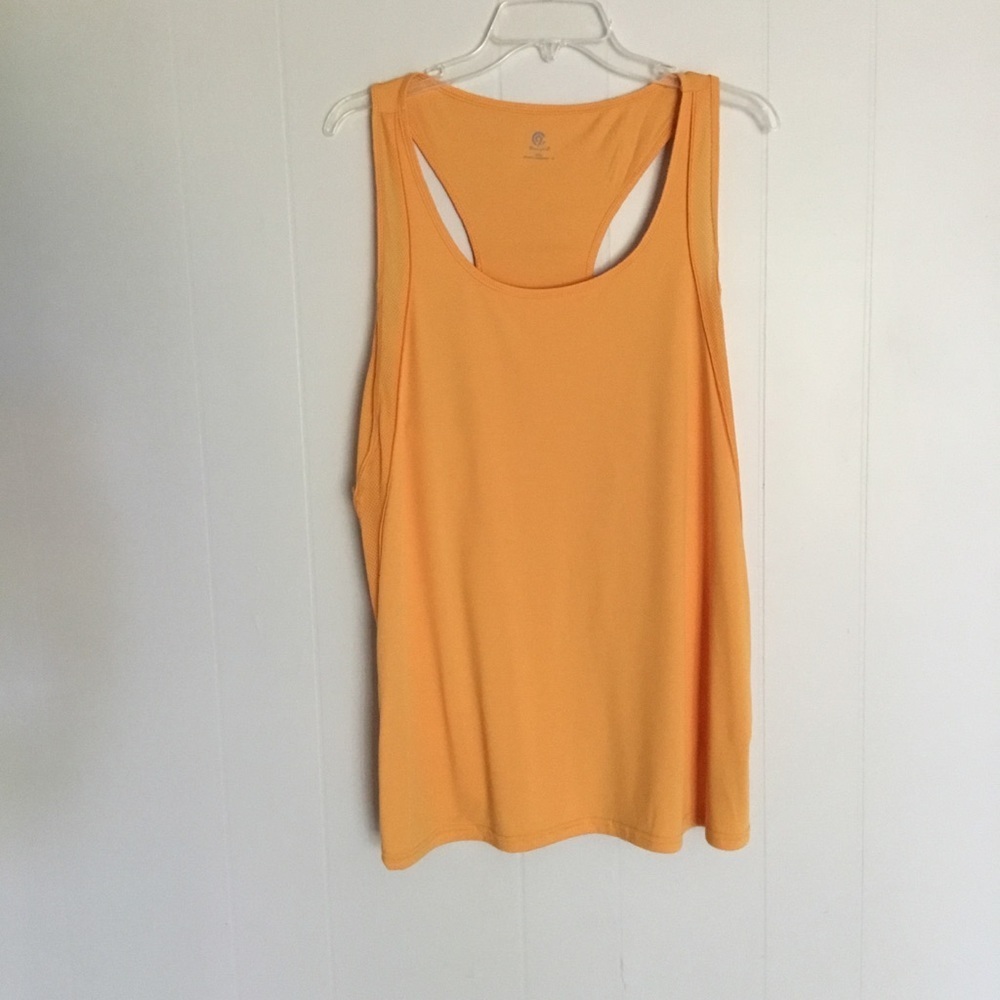 Champion Tank Plus Size 2XL Orange Workout Top